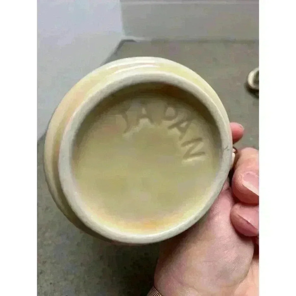 Otagiri vintage coffee mugs  floral/leaf pattern blue/brown - Picture 7 of 12